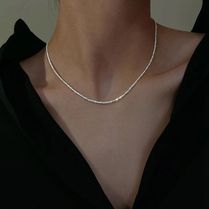 Women’s Double Layer Necklace - Minimalist Elegant Chain