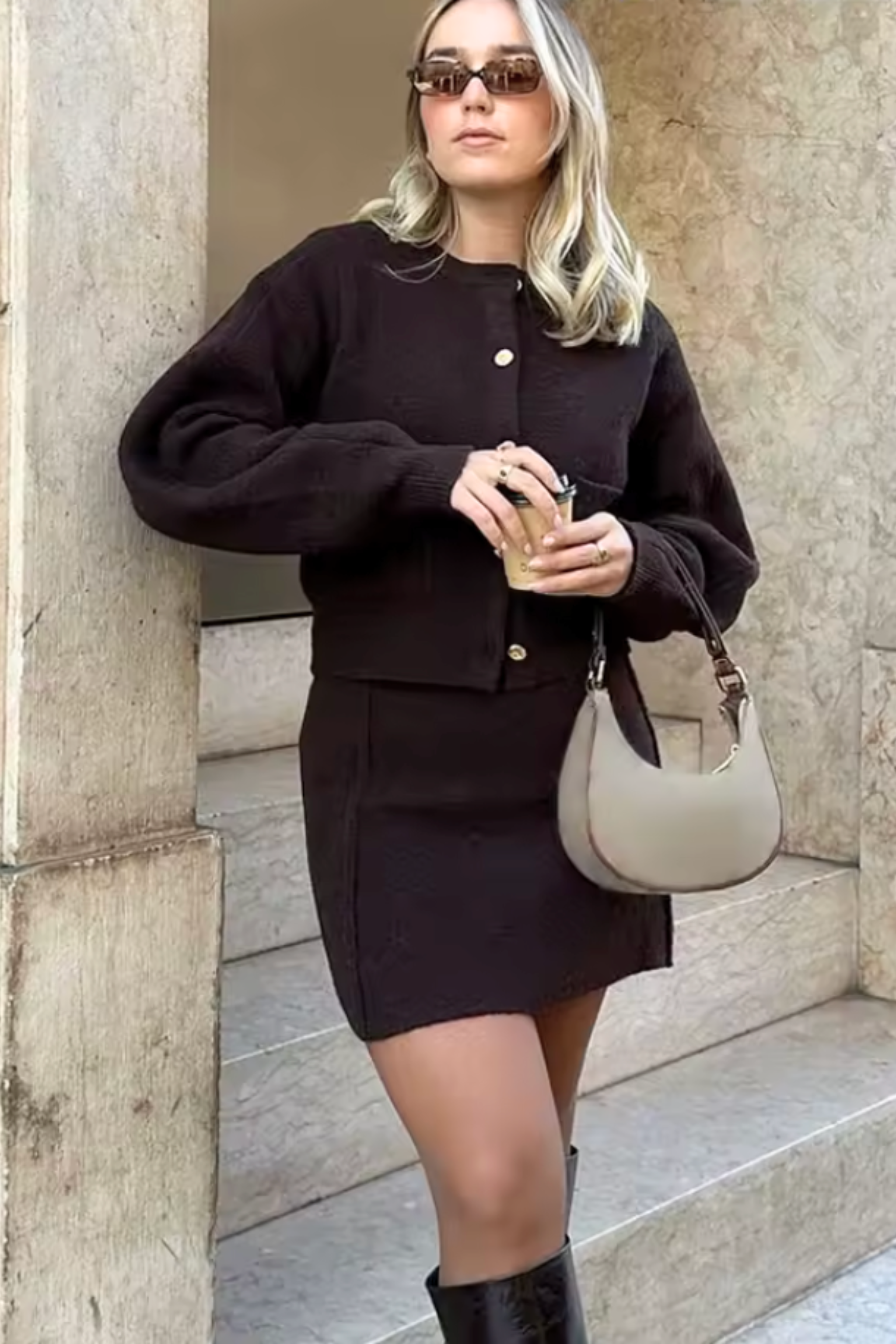 Paloma Knit Cardigan [+ Free Matching Shorts - Today]