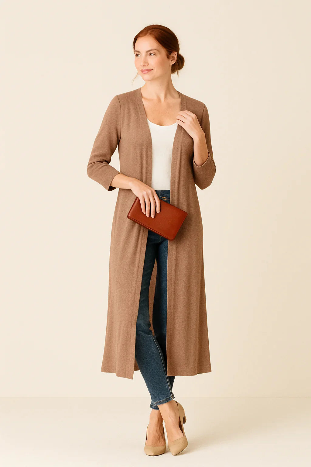 Women’s Longline Knit Cardigan